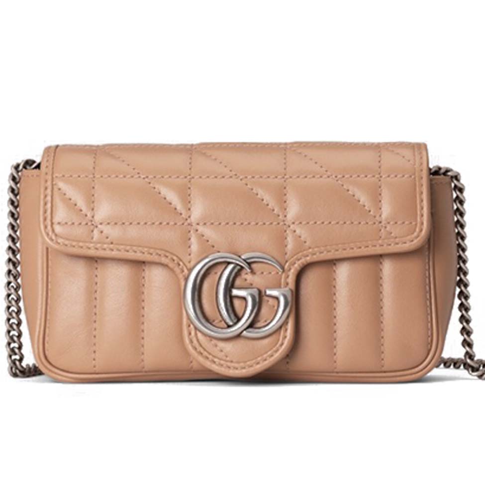 GUCCI GG MARMONT SUPER MINI BAG 476433  (16.5*9.5*4.5cm)